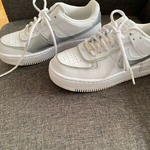 Nike Air Force 1 White Low-Top Sneakers -Unisex size